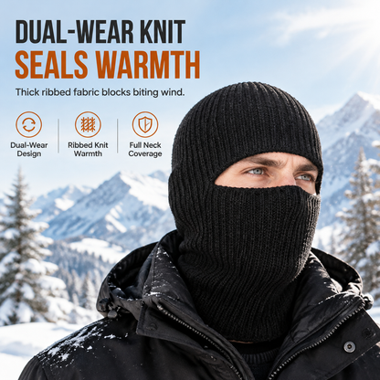 Warm and Windproof Winter Knit Hat