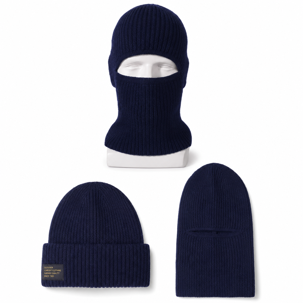 Warm and Windproof Winter Knit Hat