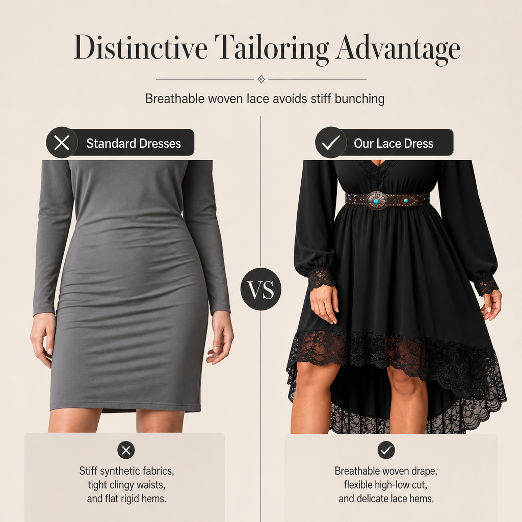 🖤🌹Women's Classic Dress for Everyday Wear