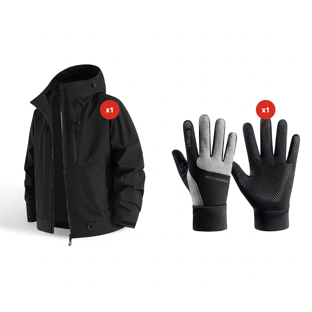 🔥 50% OFF 🔥 Unisex Waterproof Jacket with Hood, Outdoor