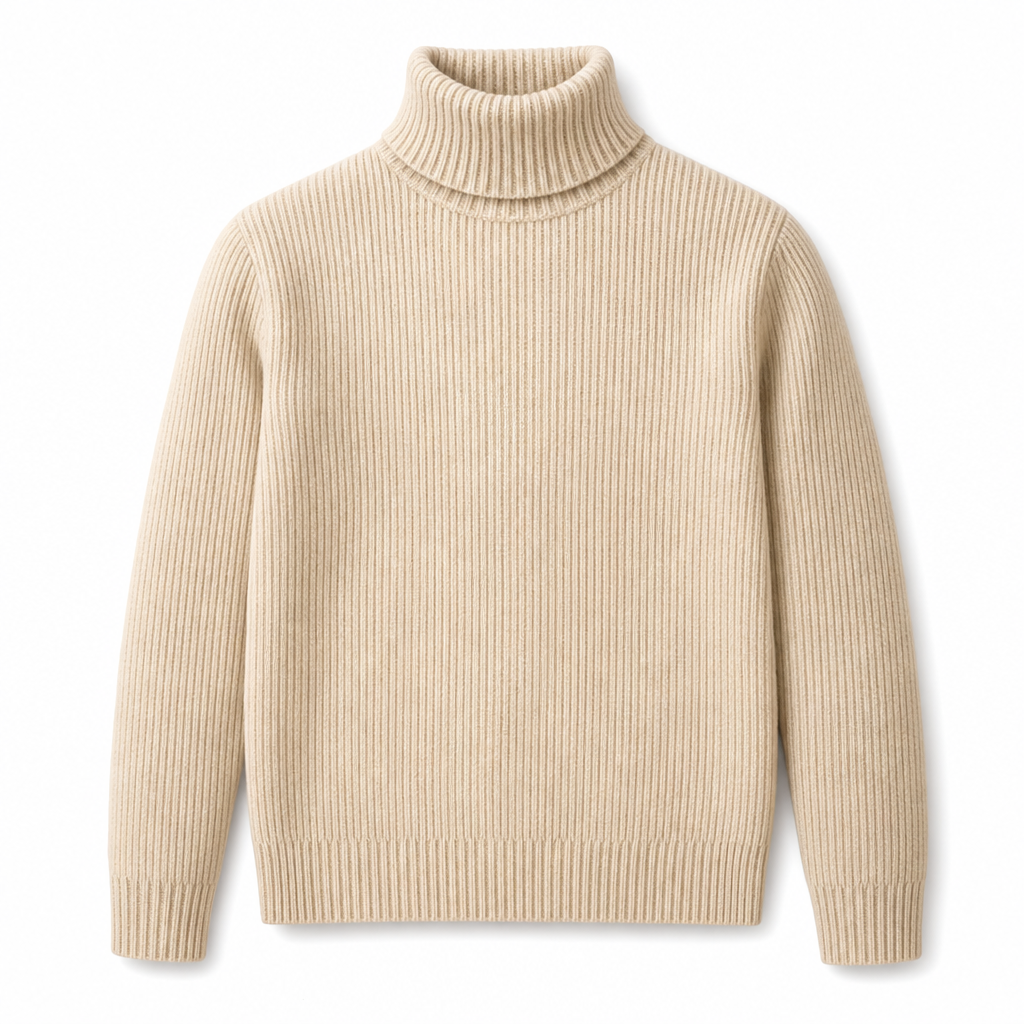 Men's Slim Fit Knit Turtleneck Sweater