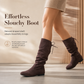🖤👢Black Friday Sale | Faux Suede Texture, Stylish & Versatile – Women's Slouchy Mid-Calf Boots ✨