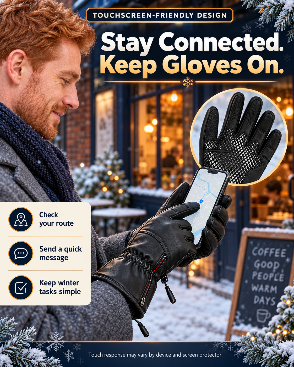 🔥❄️ WINTER WARMTH SALE! 🧣💕 50% OFF! ✨Winter Outdoor Warm Electric Heated Gloves