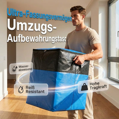 📦 Cumpără 2, primești 1 GRATIS! ⏰ Geantă pliabilă impermeabilă, mare capacitate, rezistentă——Cu mânere și fermoar, depozitează haine, lenjerie, articole de mutare. ✨🧳